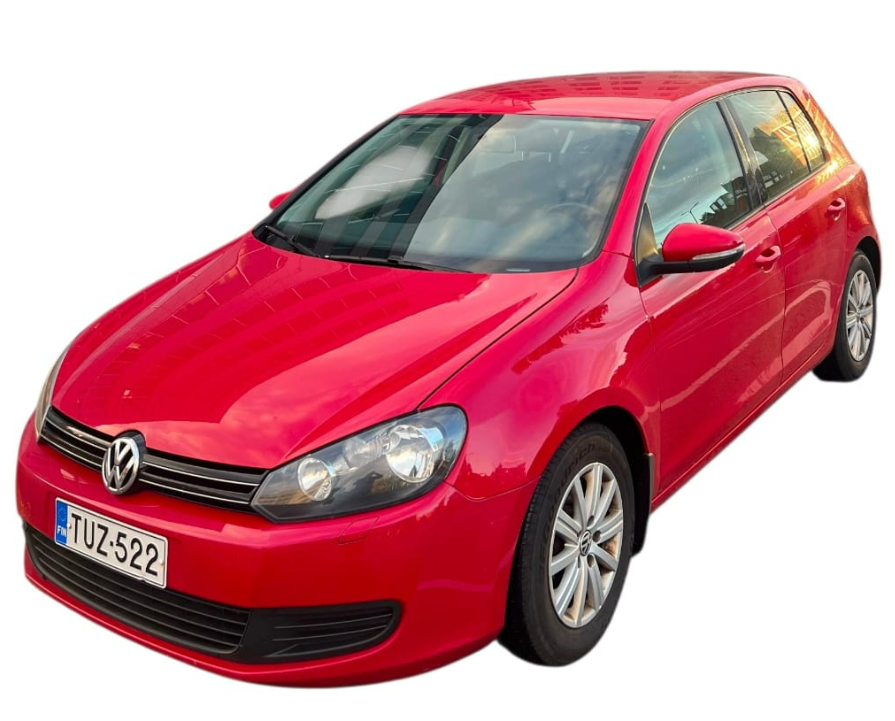 Volkswagen Golf Mk6 vuokra-auto Suomessa