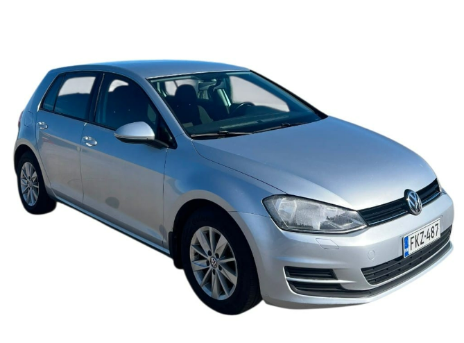 Volkswagen Golf Mk7 rental car in Finland