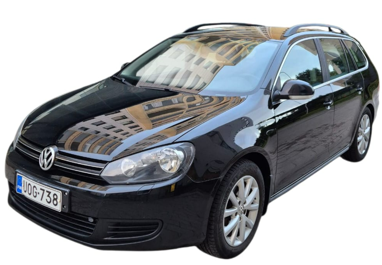 Volkswagen Golf Variant Mk6 rental car in Finland