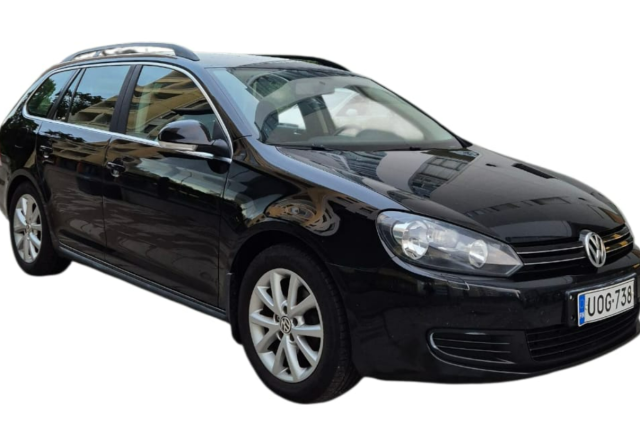 Volkswagen Golf Variant Mk6 rental car in Finland