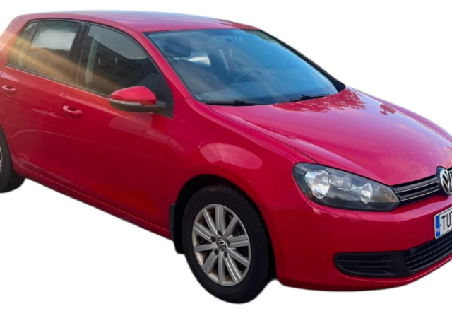 Volkswagen Golf Mk6 rental car in Finland