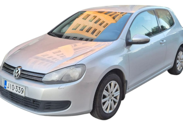 Volkswagen Golf Mk6 vuokra-auto Suomessa